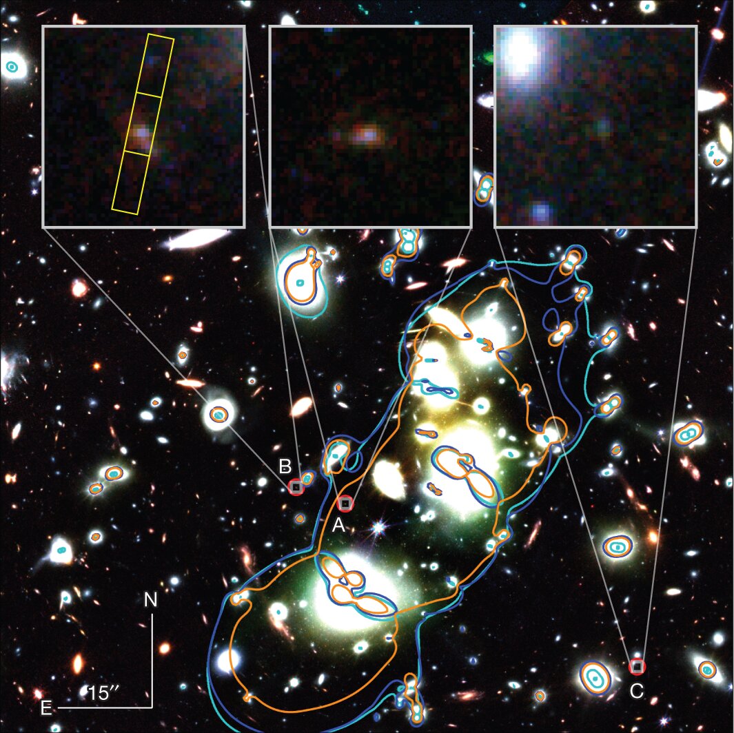 Sterrenkundigen bevestigen dat JD1 het allerzwakste sterrenstelsel waargenomen in het vroege heelal is