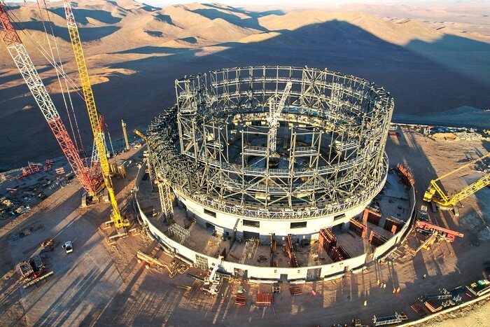 ESO's Extremely Large Telescope is nu half af