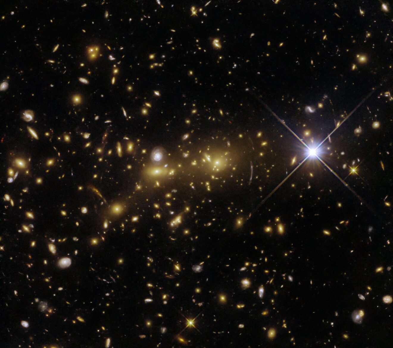 Hubble heeft een galactisch monster in het vizier