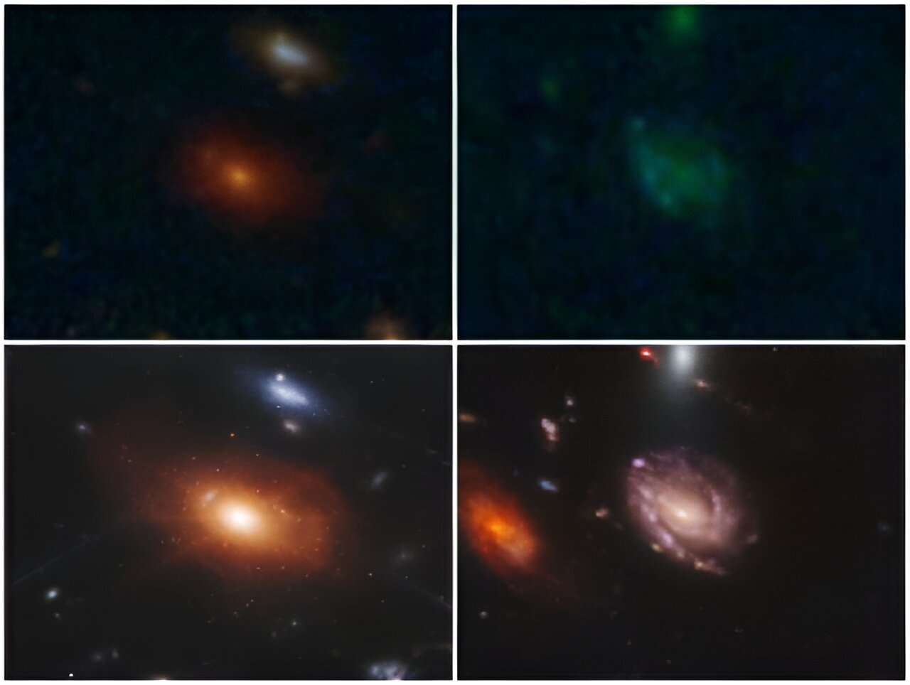 Webb toont minder zware sterrenstelsels in het vroege heelal dan gedacht