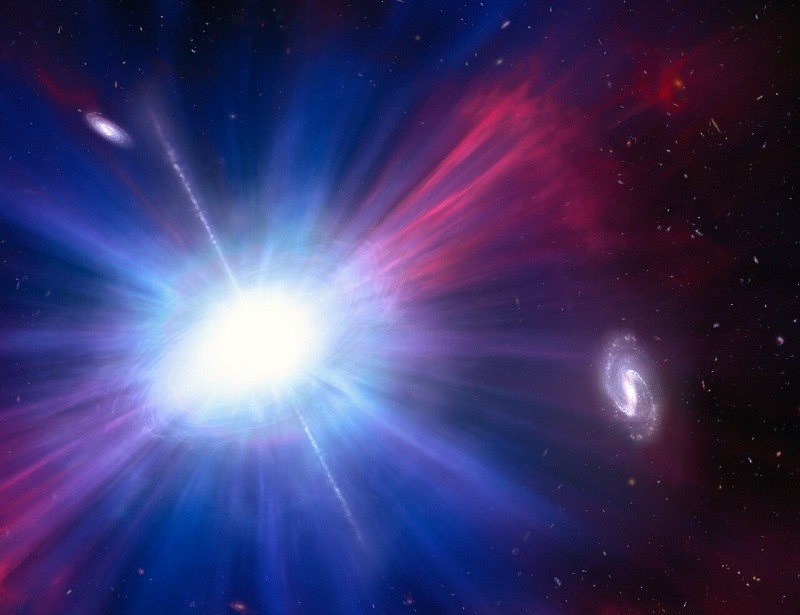 Astronomen vangen kosmische 'vink'