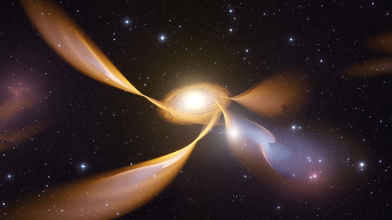 Nederlandse sterrenkundigen bewijzen laatste stukje gaskringloop zwart gat