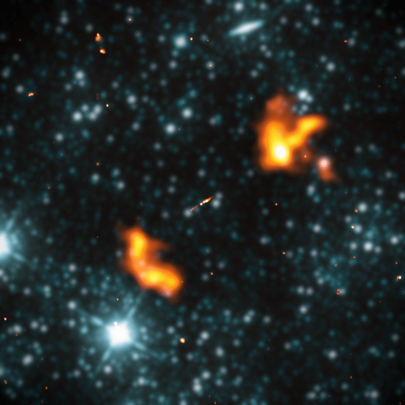 In het kader van FIRST zijn maar liefst 63 reuzen-radiosterrenstelsels ontdekt