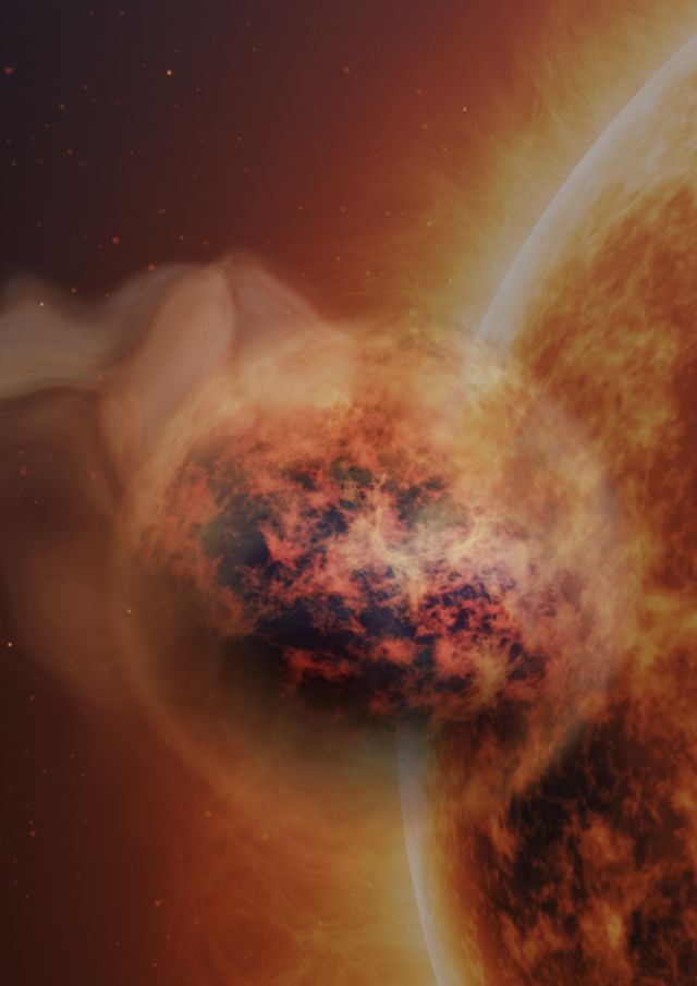 James Webb-ruimtetelescoop detecteert waterdamp, zwaveldioxide en zandwolken in de atmosfeer van een nabijgelegen exoplaneet