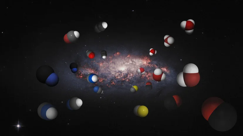 Sterrenstelsels in het vroege heelal onthullen hun onverwachte chemische samenstelling