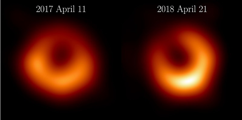 Event Horizon Telescope: M87* een jaar later: bewijs hardnekkige schaduw zwart gat
