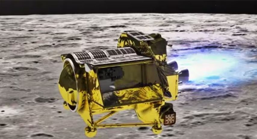 Japanse SLIM lander is op de maan geland, maar lijkt problemen met z'n zonnepanelen te hebben