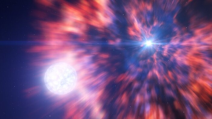 Ontbrekende schakel gevonden: supernovae brengen zwarte gaten of neutronensterren voort