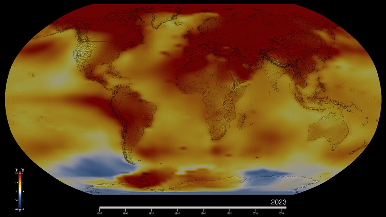 NASA bevestigt dat 2023 het warmste jaar ooit gemeten was