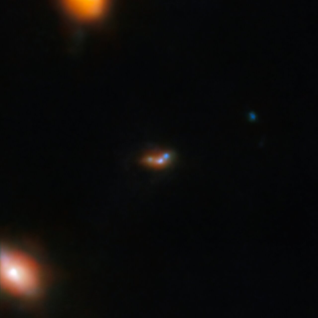 Webb onthult dat fusies van sterrenstelsels de oplossing zijn voor het Lyman-α-mysterie van het vroege heelal