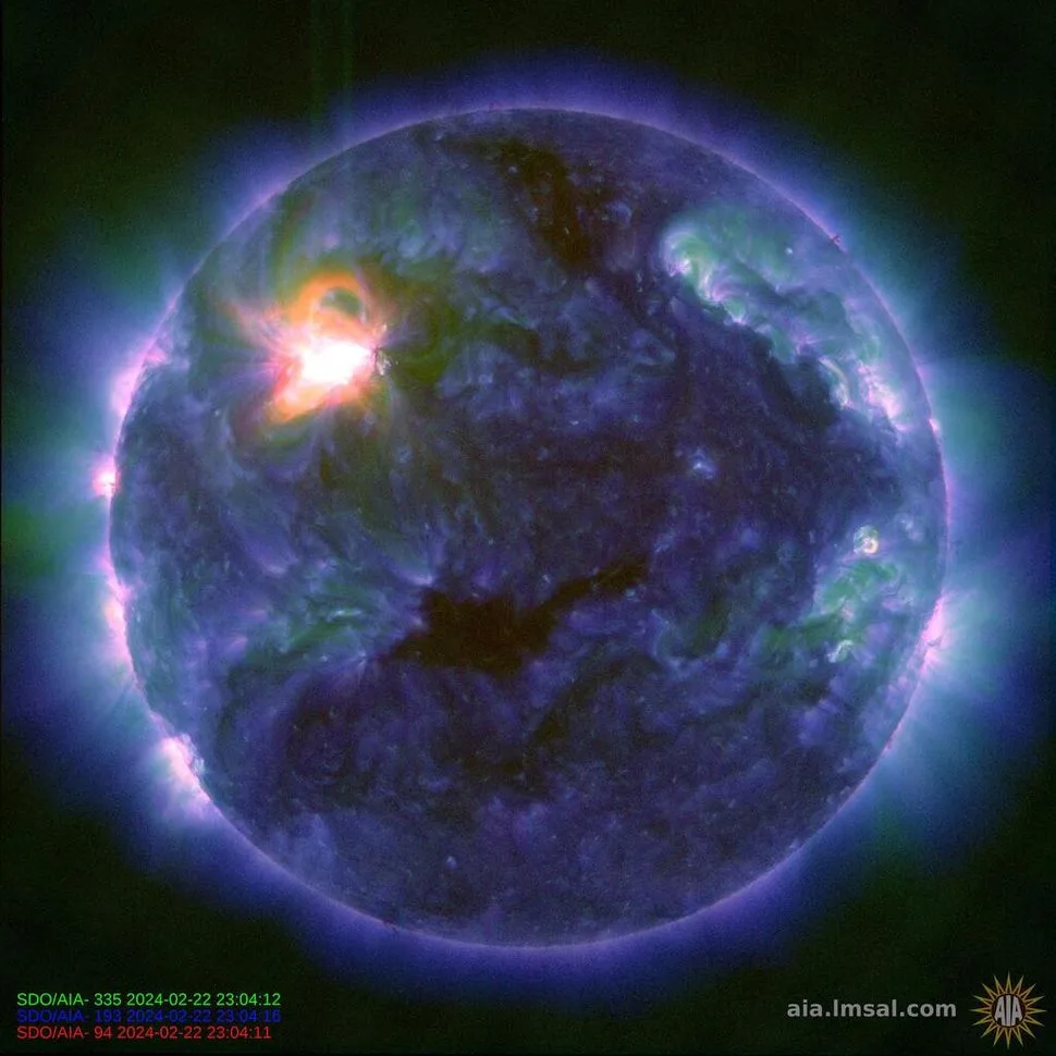 NASA registreert krachtigste zonnevlam in zeven jaar, klasse X6.3