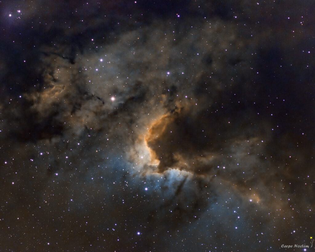 Sharpless 2-155 Hubblepallet