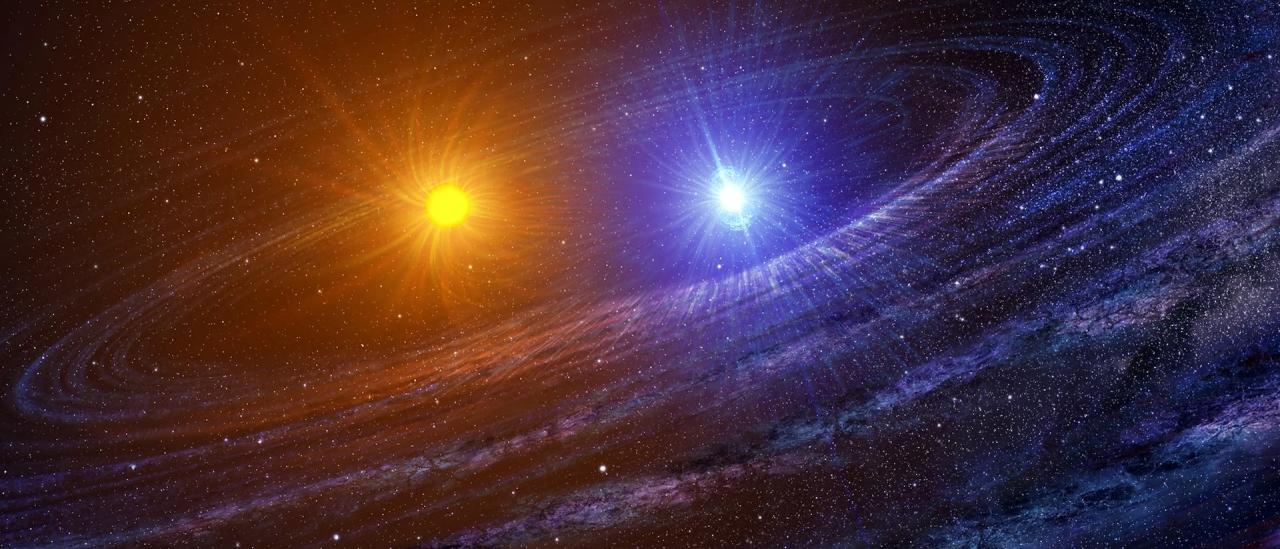 Blauwe superreuzen kunnen ontstaan door het samensmelten van twee sterren
