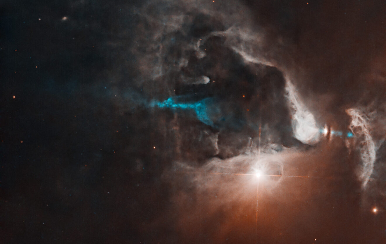 Hubble heeft een protoster gezien die op het punt staat om te ontbranden